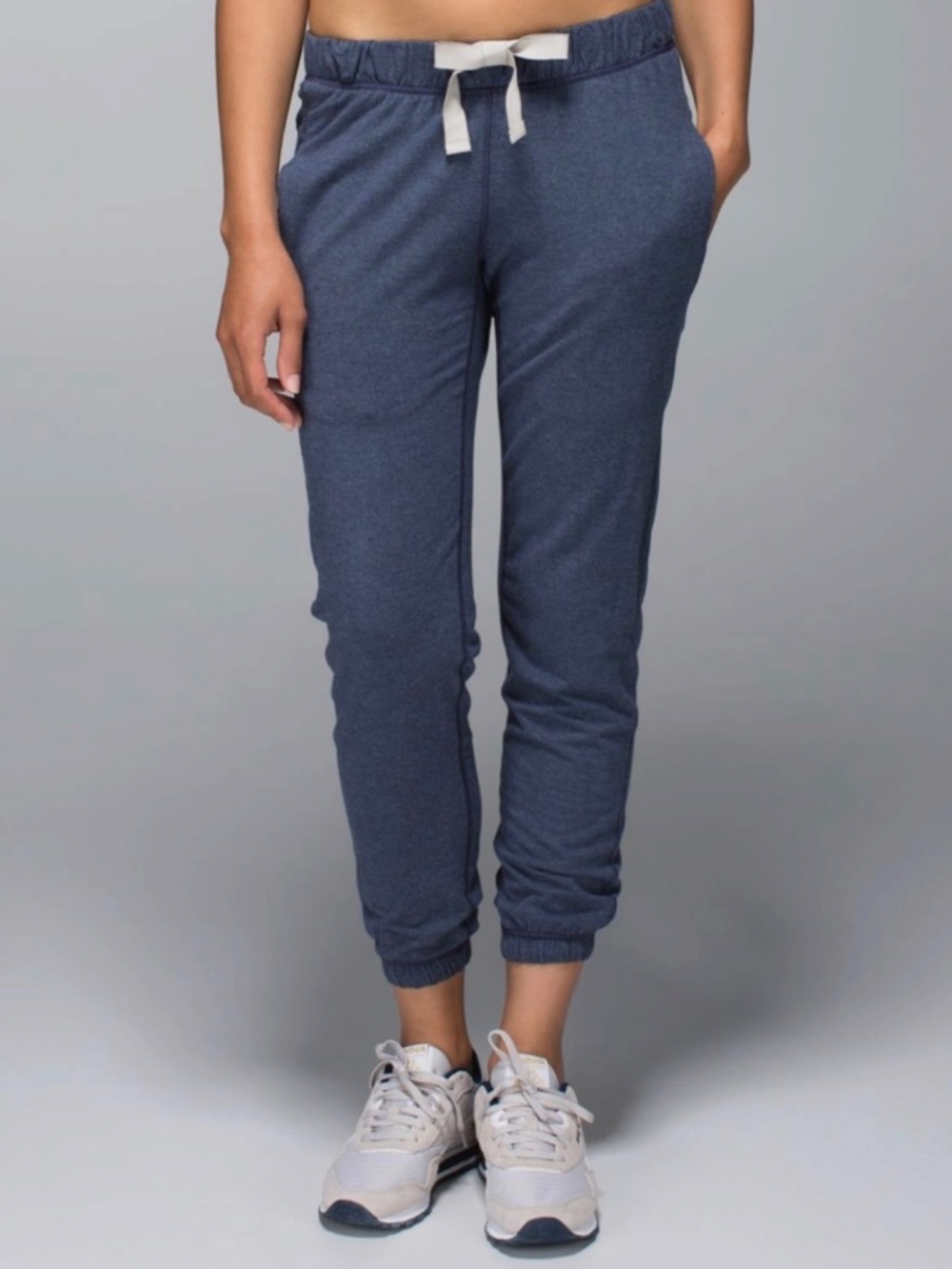 Lululemon - Serenity Pant - *Modal French Terry - Heathered Cadet Blue - Size 6